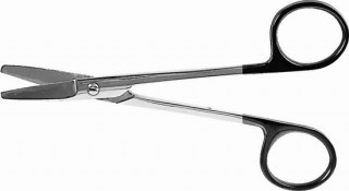 Ножницы хирургические прямые, твердосплавные, 150 мм Н-141